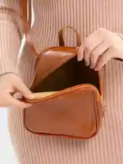 Медный сумка женская, через плечо, из эко кожи