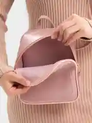 Розовый сумка женская, через плечо, из эко кожи