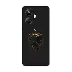 Разноцветный чехол на Realme 10 Pro+ / Реалми 10 Про плюс прозрачный, с рисунком, защита камеры