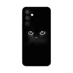 Шоколадный силиконовый чехол на Samsung Galaxy A54 5G / Самсунг A54 прозрачный, с рисунком