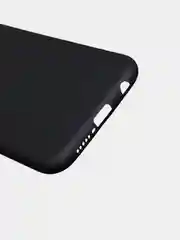 Черный чехол Huawei P20 Lite 2018 (Nova 3e), Хуавей П20 Лайт 2018, силиконовый цветной матовый