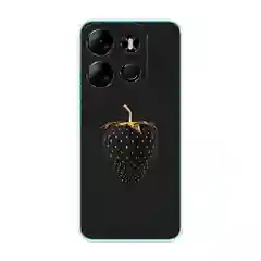 Разноцветный силиконовый чехол на Tecno Spark Go 2023/Pop 7 Pro/Infinix Smart 7 / Текно Спарк Гоу 2023