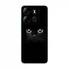 Шоколадный силиконовый чехол на Tecno Spark Go 2023/Pop 7 Pro/Infinix Smart 7 / Текно Спарк Гоу 2023