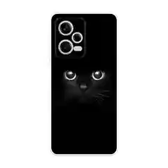 Шоколадный чехол на Xiaomi Redmi Note 12 Pro / Сяоми Редми Нот 12 Про прозрачный, с рисунком