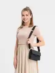 Черный сумка женская через плечо