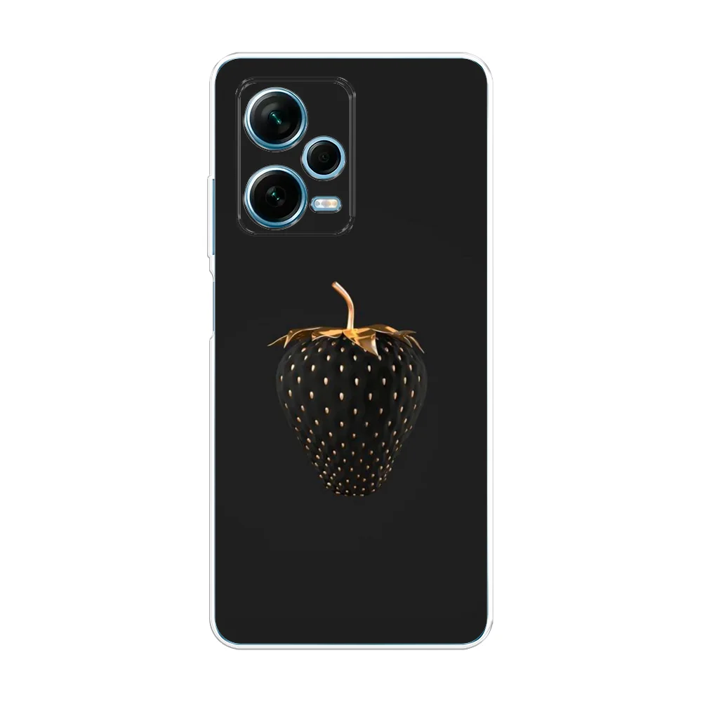 Разноцветный чехол на Xiaomi Redmi Note 12 Pro Plus / Сяоми Редми Нот 12 Про плюс прозрачный с рисунком