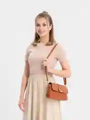 Карамельный женская сумка через плечо