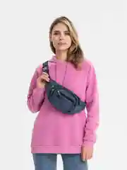 Серый сумка поясная / на плечо / на пояс унисекс / универсальная / бананка / барсетка