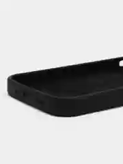 Черный чехол Silicone Case iPhone 12, 13, 14, Pro, Pro Max, с закрытым низом, айфон, силикон кейс