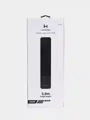 Сетевой фильтр Harper UCH-440, 5 метров, 3 розетки, 2 USB, Type-C, 4000 Вт, черный