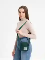 Зеленый женская сумка через плечо, мессенджер для телефона