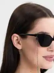 Серебряный цепочка на очки