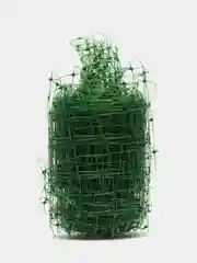 Сетка для гороха, хаки, пластиковая, ячейка 45 х 45 мм, рулон 1 х 6 м