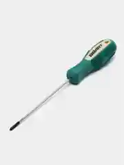 Багровый отвертки SL5, PH2, PH0, SL3, PH1, SL5, двухкомпонентная рукоятка Anti-Slip