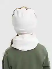 Белый шапка детская