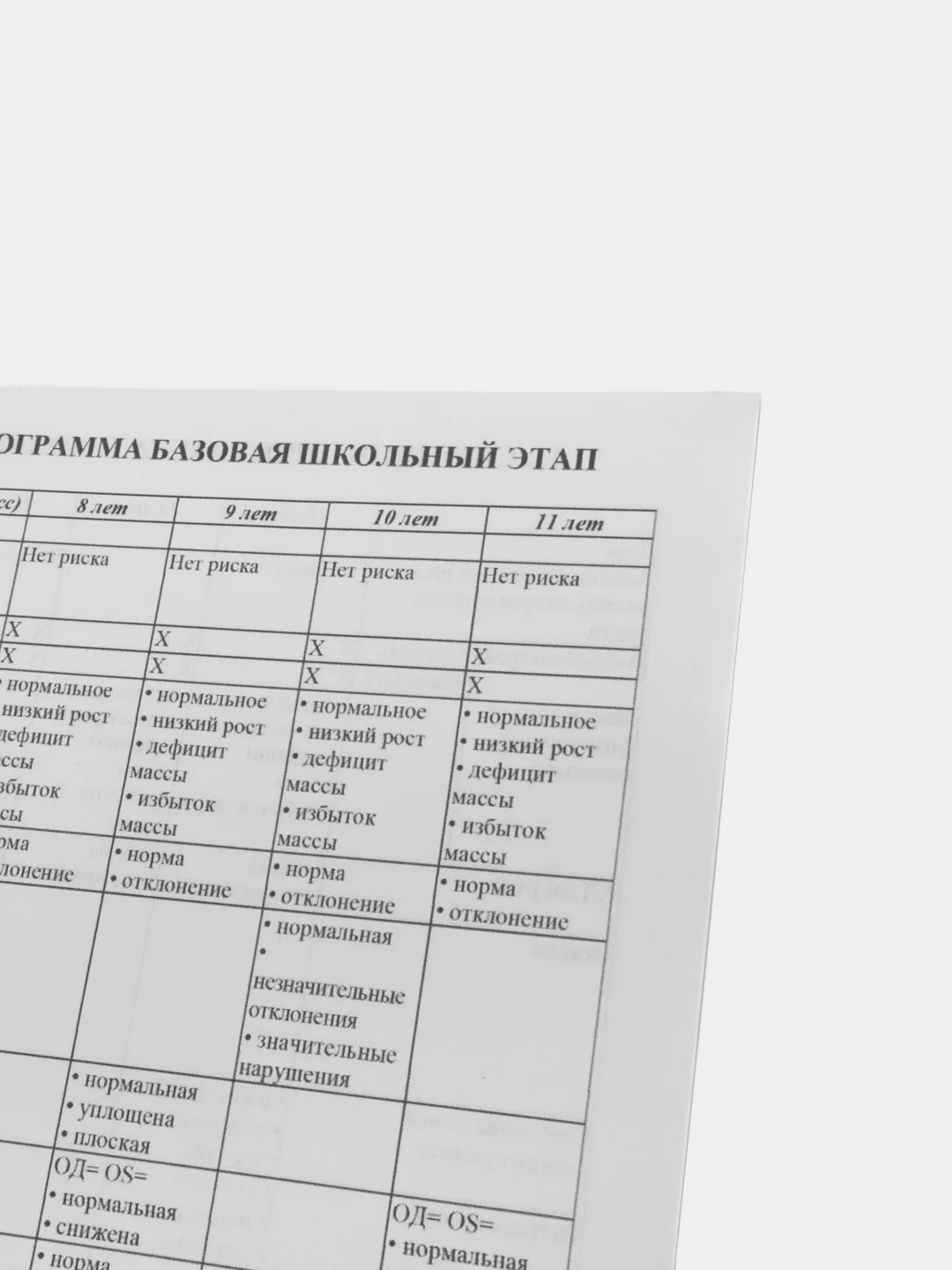 Вишнёвый медицинская карта ребёнка, А4, форма № 026, у-2000