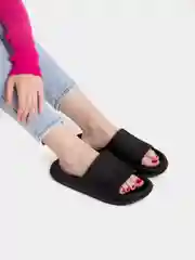 Черный сланцы женские для бассейна, пляжные, 8 цветов