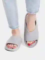 Серый сланцы женские для бассейна, пляжные, 8 цветов
