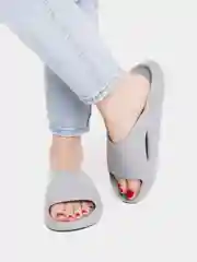 Серый сланцы женские для бассейна, пляжные, 8 цветов