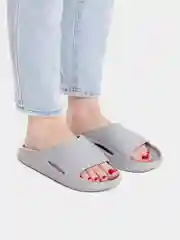 Серый сланцы женские для бассейна, пляжные, 8 цветов
