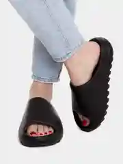 Черный сланцы женские для бассейна, пляжные, 7 цветов