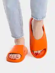 Оранжевый сланцы женские для бассейна, пляжные, 8 цветов