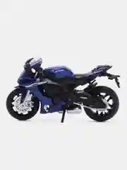 Мотоцикл металлический 1:18 YAMAHA YZF-R1, 14 см JB1251570