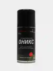 Краска оружейная Оникс АЭРОЗОЛЬ термо-полимерная МАТОВАЯ черная 210 мл / термополимерная