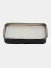 Синий твердые духи в металлической коробочке, сухие