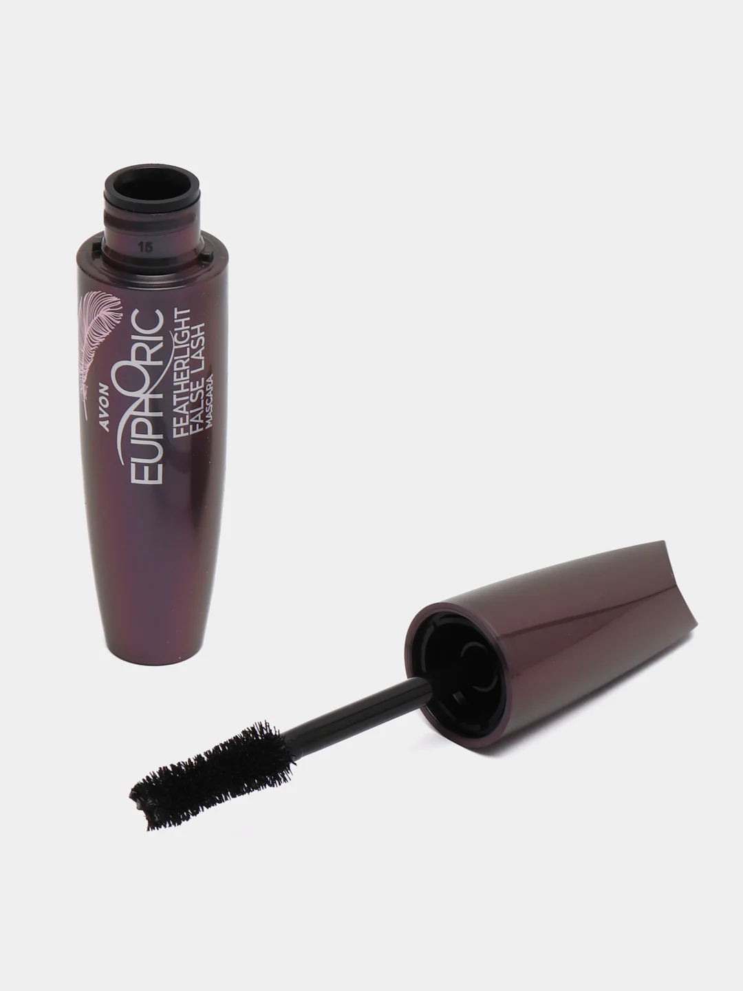 Черный тушь для ресниц AVON Euphoric "Эффект накладных ресниц", 10 мл