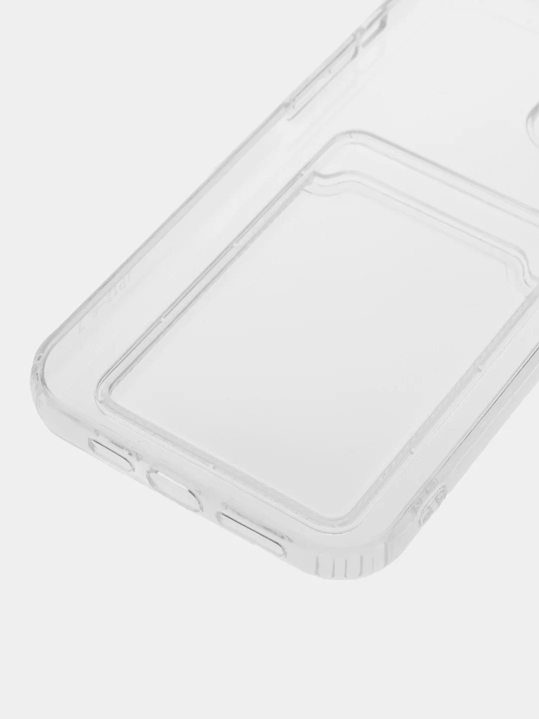 Прозрачный чехол защитный для iPhone 7, 8 Plus, Xs, Xr, 11, 12, 13, 14 Pro Max, с карманом для карт