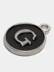 Черный буква-подвеска для браслета, 1 штука
