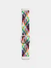 Пурпурный ремешок для Honor Band 7 / Huawei Band 7, нейлоновый, плетеный