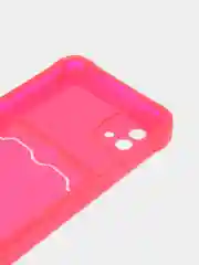 Золотой силиконовый чехол для Realme C20 / C11 2021 (Реалми С20, С11 2021), с карманом, прозрачный