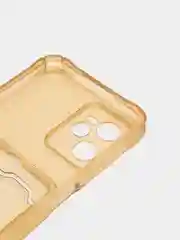 Золотой чехол для Realme C35, Narzo 50A Prime, цветной, с карманом для карт и угловой защитой