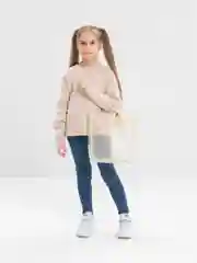 Желтый сумка шоппер, детская, прозрачная
