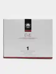 Салатник на ножке Eve white-green, 220 мм