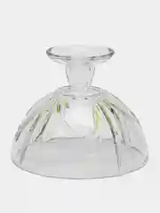 Салатник на ножке Eve white-green, 220 мм