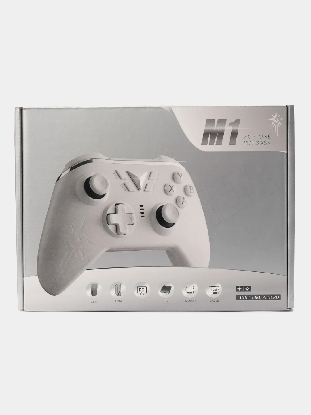 Белый беспроводной геймпад Controller M-1 для PC/PS3/ПК