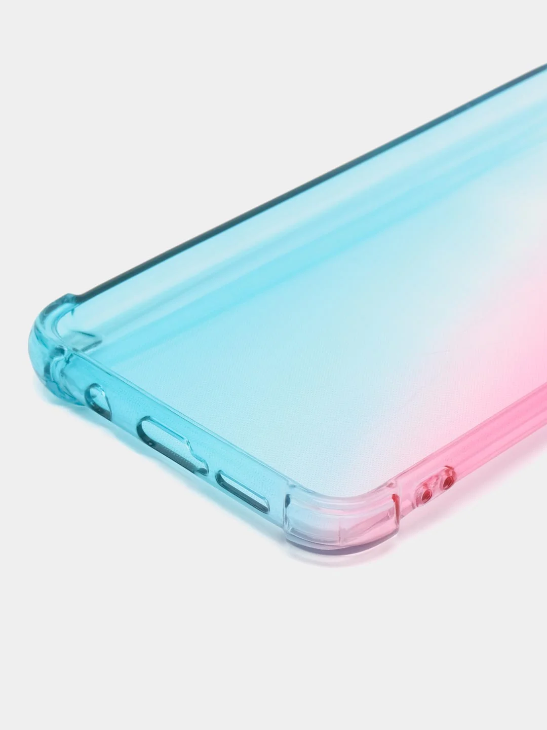 Синий чехол противоударный ROSCO для Xiaomi Redmi Note 8 Pro, силиконовый, с усиленными углами