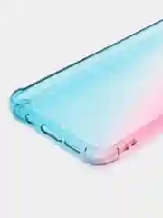 Синий чехол противоударный ROSCO для Xiaomi Redmi Note 8 Pro, силиконовый, с усиленными углами