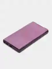 Фиолетовый чехол-книжка с прозрачным окном, Samsung S7/S8/S9/S9 Plus/S20/S20FE/Note10/Note20/M20/M51