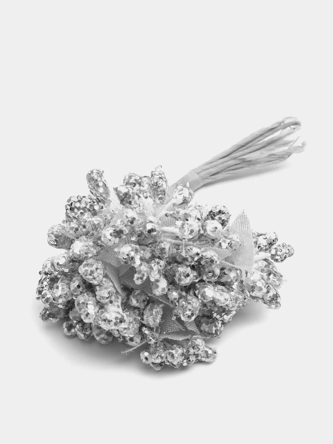 Серебряный букет тычинок, с сахарными вставками