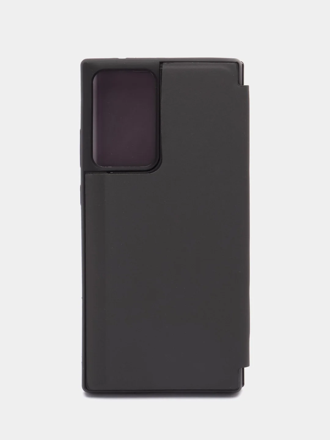 Хром чехол-книжка с прозрачным окном, Samsung S7/S8/S9/S9 Plus/S20/S20FE/Note10/Note20/M20/M51