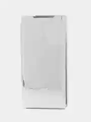 Серебряный чехол-книжка с прозрачным окном, Samsung S7/S8/S9/S9 Plus/S20/S20FE/Note10/Note20/M20/M51