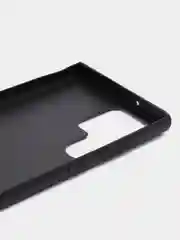 Синий блестящий чехол для Samsung Galaxy S23 Ultra пластиковый ROSCO с силиконом, со стразами