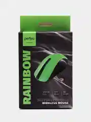 Зеленый мышь беспроводная Perfeo Rainbow PF-3434