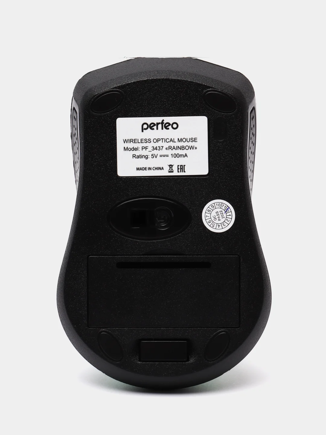 Зеленый мышь беспроводная Perfeo Rainbow PF-3434