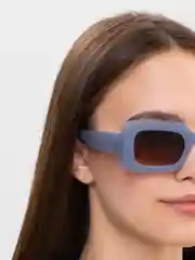 Угольный женские прямоугольные солнцезащитные очки