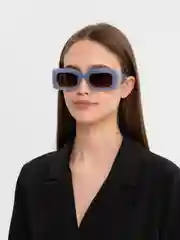 Угольный женские прямоугольные солнцезащитные очки